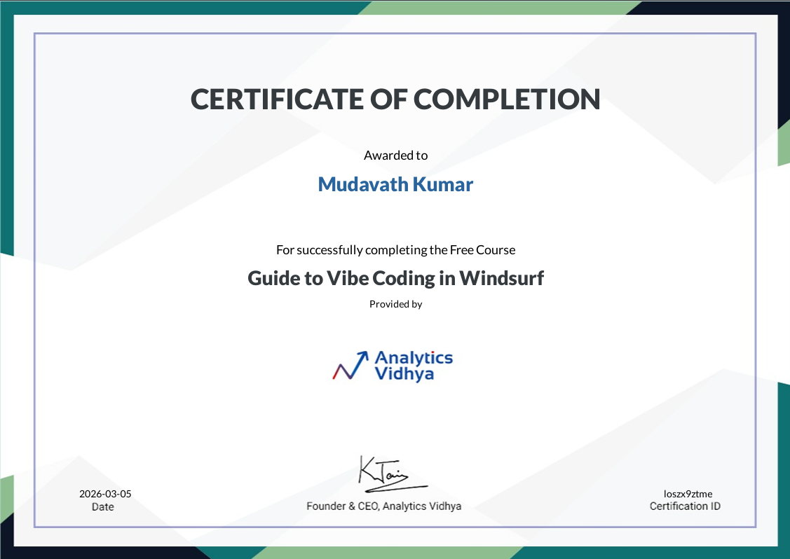 Guide to Vibe Coding in Windsurf